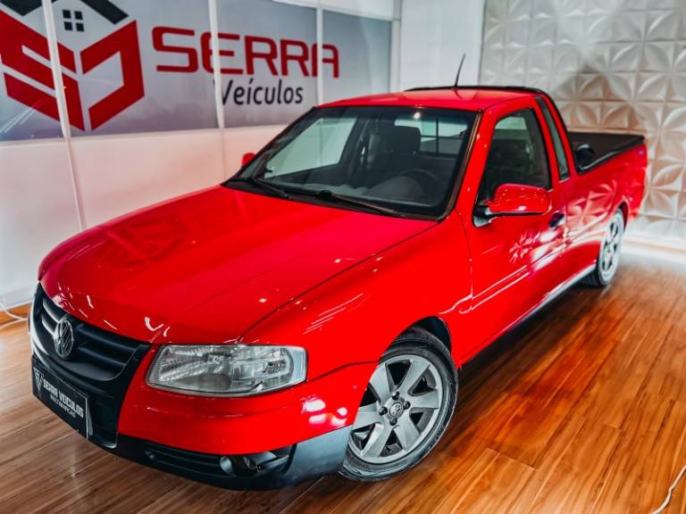 VOLKSWAGEN - SAVEIRO - 2007/2008 - Vermelha - R$ 42.900,00