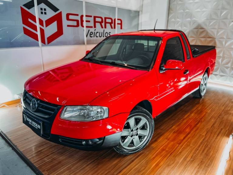 VOLKSWAGEN - SAVEIRO - 2007/2008 - Vermelha - R$ 43.900,00