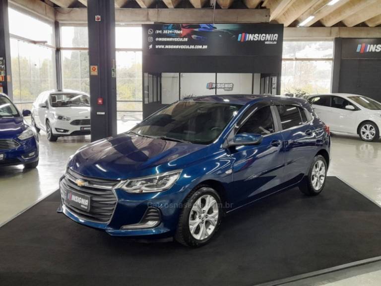 CHEVROLET - ONIX - 2019/2020 - Azul - R$ 75.900,00