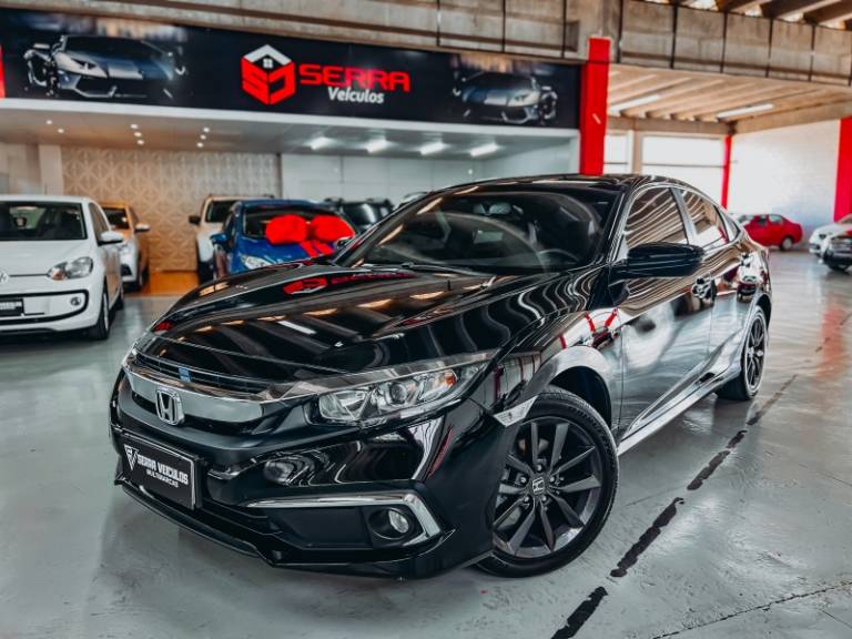 HONDA - CIVIC - 2020/2020 - Preta - R$ 124.900,00