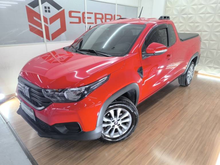 FIAT - STRADA - 2024/2024 - Vermelha - Sob Consulta