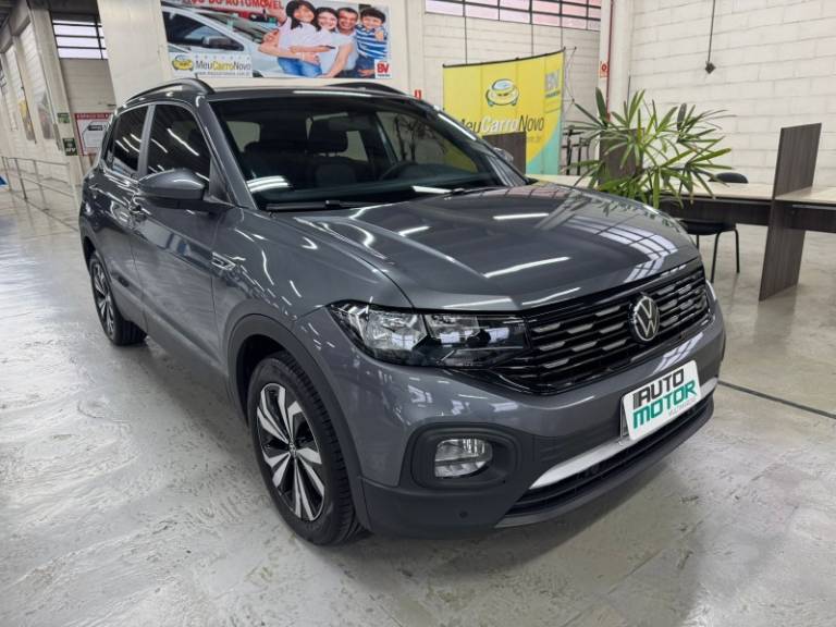 VOLKSWAGEN - T-CROSS - 2024/2024 - Cinza - R$ 126.900,00